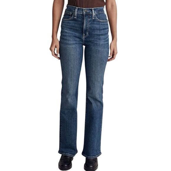 Madewell The Perfect Vintage Flare Jean Hallstrom Wash Size 28 - Picture 1 of 8